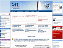 Tablet Screenshot of bit-ag.com